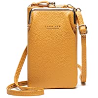  - Kinsley Monedero Para Mujer - Bolso de Hombro Para Teléfono Celular Para Mujer- Monedero Para Mujer de Cuero de PU de…